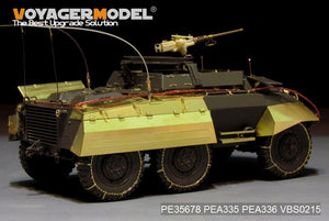 Voyager Model PEA335 WWII US M8/M20 armored car side skirts/stowage bins (For TAMIYA 35228 35234) 1/35 – Bild 2