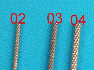 Eureka XXL LH-04 1.1mm x 50cm Metal wire rope, linka holownicza – imagen 2