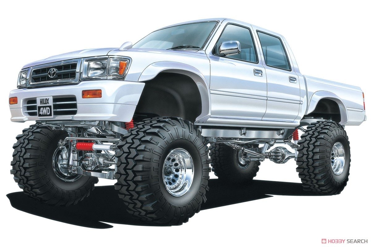 Aoshima 06131 Hilux Pickup Double Toyota 94 1/24 – imagen 4