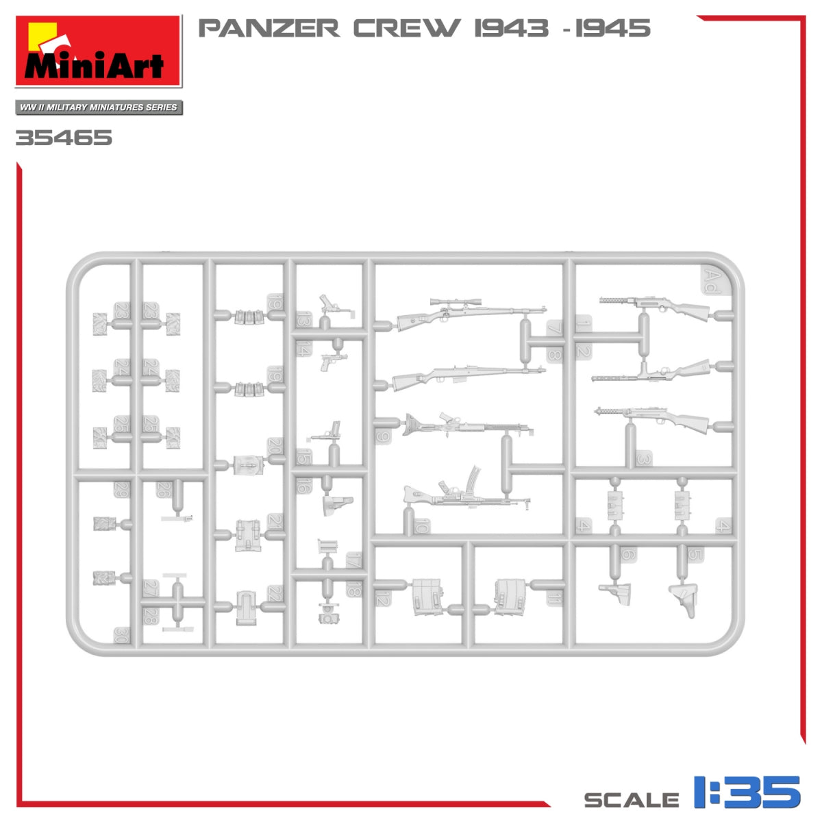 MiniArt 35465 PANZER CREW 1943-1945 1/35 – image 2