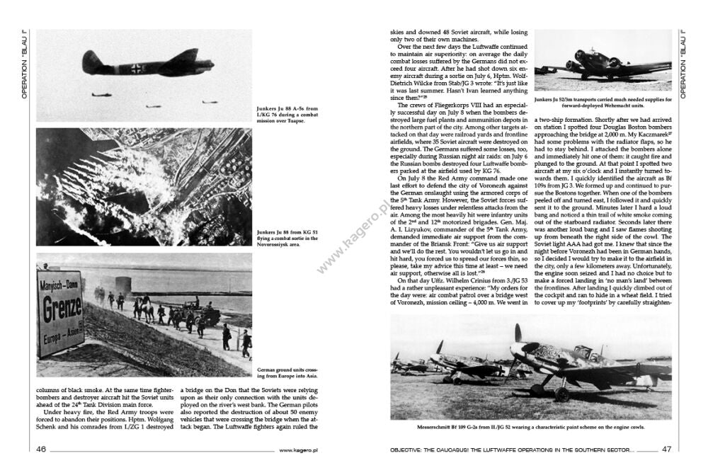 Kagero 12018 Objectif : le Caucase ! Les opérations de la Luftwaffe dans le secteur sud du front de l&amp;#39;Est : mai-août 1942 – image 3