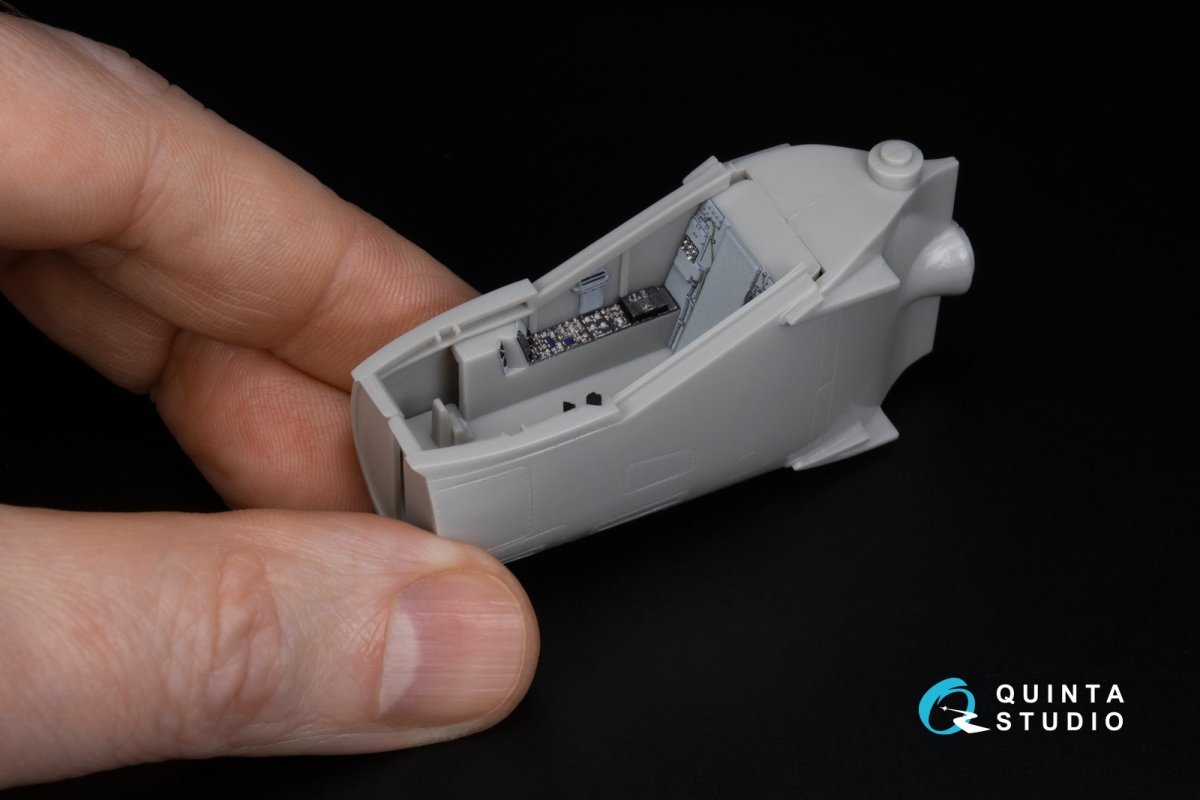 Quinta Studio QD48309 AV-8B Late 3D-Printed &amp;amp; coloured Interior on decal paper (Hasegawa) 1/48 – zdjęcie 13