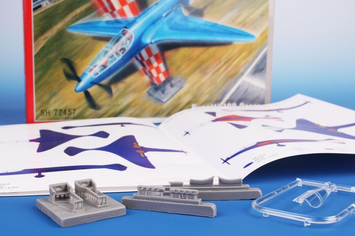 Special Hobby 72457 Bugatti 100 &amp;#39;French Racer Plane&amp;#39; 1/72 – image 11