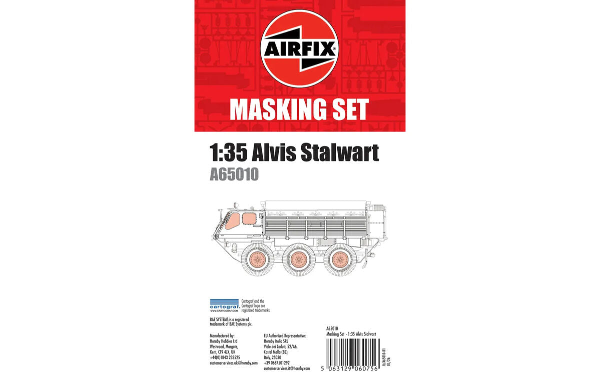 Airfix 65010 Masking Set - Alvis Stalwart 1/35