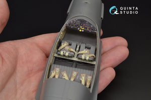 Quinta Studio QD32028 Bf 108 3D-Printed &amp;amp; coloured Interior on decal paper (for Eduard kit) 1/32 – Bild 9