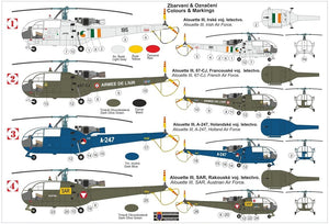 Kovozavody Prostejov KPM0278 Alouette III &amp;quot;Over Europe&amp;quot; 1/72 – image 2