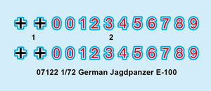 Trumpeter 07122 German Jagdpanzer E-100 1/72 – zdjęcie 2