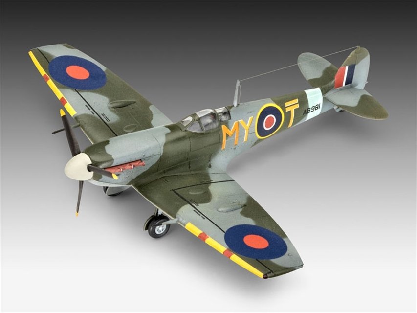 Revell 03710 BF109G-10 &amp;amp; Spitfire MK.V 1/72 – zdjęcie 2