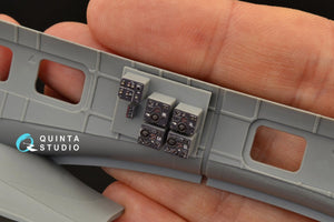 Quinta Studio QDS-48266 He 111H-3/H-6 3D-Printed &amp;amp; colored Interior on decal paper ( ICM ) (Small version) 1/48 – image 3