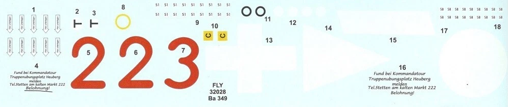 Fly 32028 Bachem Ba 349 A/V Natter 1/32 – Bild 3