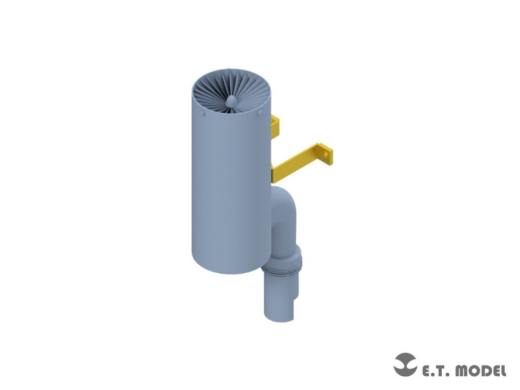 E.T. Model P35-233 Exhaust Muffler (Flammvernichter) for Panther G Late 1/35 – immagine 3