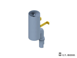 E.T. Model P35-233 Exhaust Muffler (Flammvernichter) for Panther G Late 1/35 – immagine 3
