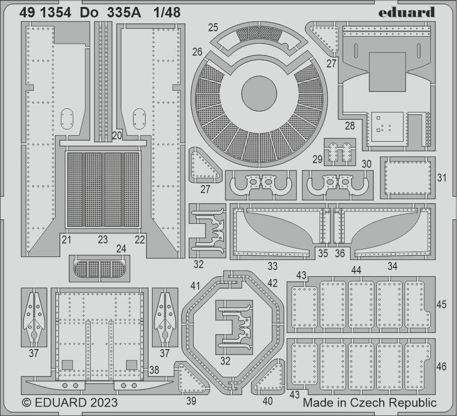 Eduard 491354 For 335A TAMIYA 1/48 – image 2