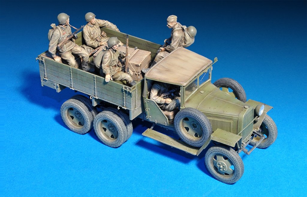 MiniArt 35173 GAZ-AAA Mod. 1941. SOVIET CARGO TRUCK 1/35 – immagine 5