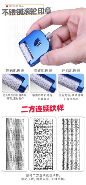 U-Star UA-91309 Wall Tile Seal Roller / Rolka do imitacji wzoru cegły – imagen 9