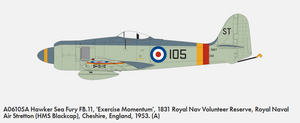 Airfix 06105A Hawker Sea Fury FB.11 1/48  – image 6