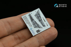 Intérieur imprimé en 3D et coloré sur papier décalcomanie Quinta Studio QD48344 Sea Harrier FA.2 (Kinetic) 1/48 – image 5