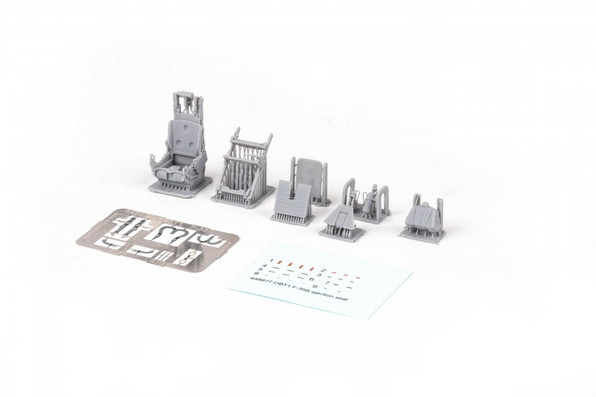 Eduard 648877 F-35B ejection seat PRINT ITALERI 1/48 – zdjęcie 4