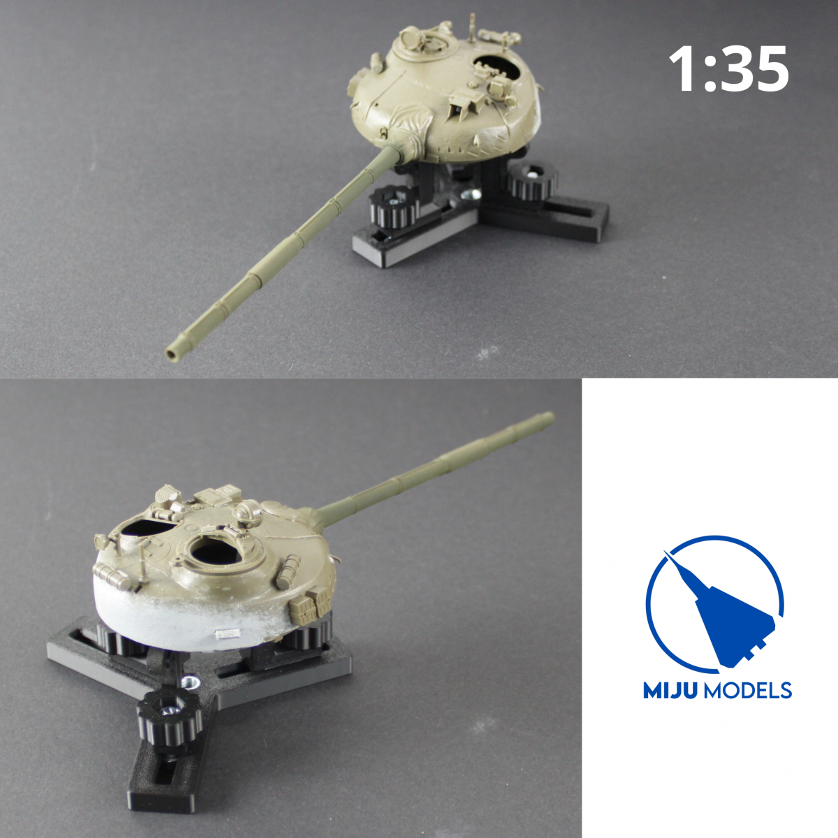Miju Models JIG-TURRET Uchwyt modelarski do wieży / Modeling holder for the tower