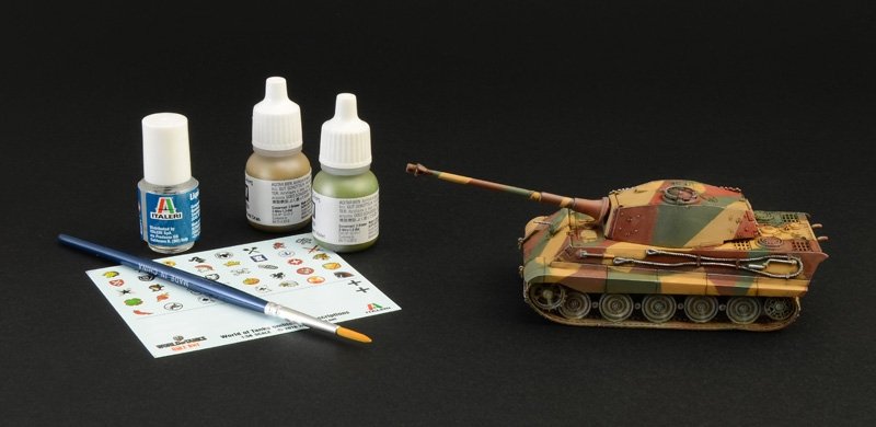 Italeri 74001 TIGER II - WoT- MODEL SET 1/72 – Bild 7
