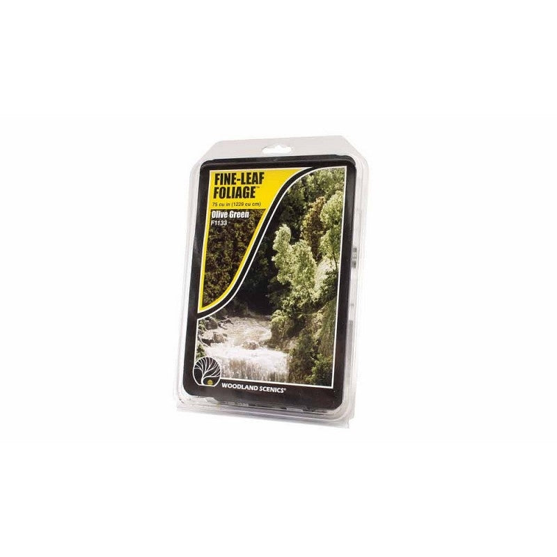 Woodland Scenic WF1133 DROBNE LIŚCIE - OLIVE GREEN (1,22dm3)