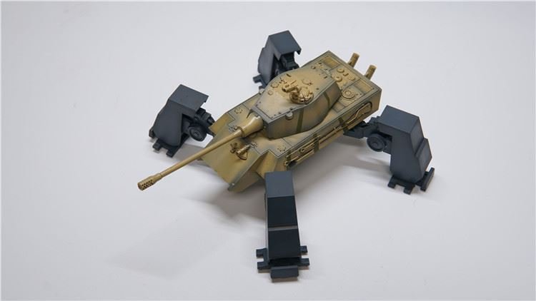 Modelcollect UA72107 Fist of War German WWII E75 heavy panzer 1/72 – zdjęcie 5
