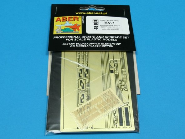 Aber 48031 Czołg KW 1 późny z wąskimi błotnikami Tamiya 1/48 – Bild 2