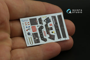 Quinta Studio QD32128 Ta 152H 3D-Printed &amp;amp; colored Interior on decal paper (Zoukei-Mura) 1/32 – image 5
