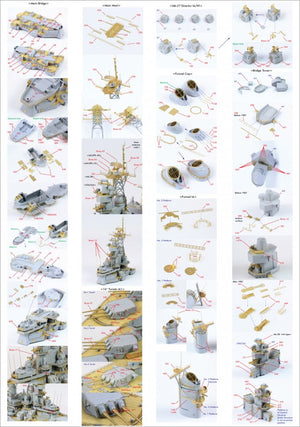 Pontos 35007F1 USS BB-61 Iowa 1984 Detail Up Set 1/350 – immagine 3