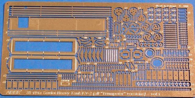 Aber 35191 Russian heavy tank KV-2 - vol.1 - basic set 1/35 – imagen 2