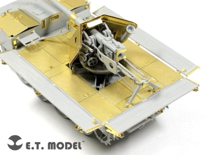 E.T. Model E35-070 WWII German 7.5cm Pak 40/4 auf RSO (For DRAGON 6640) 1/35 – zdjęcie 8