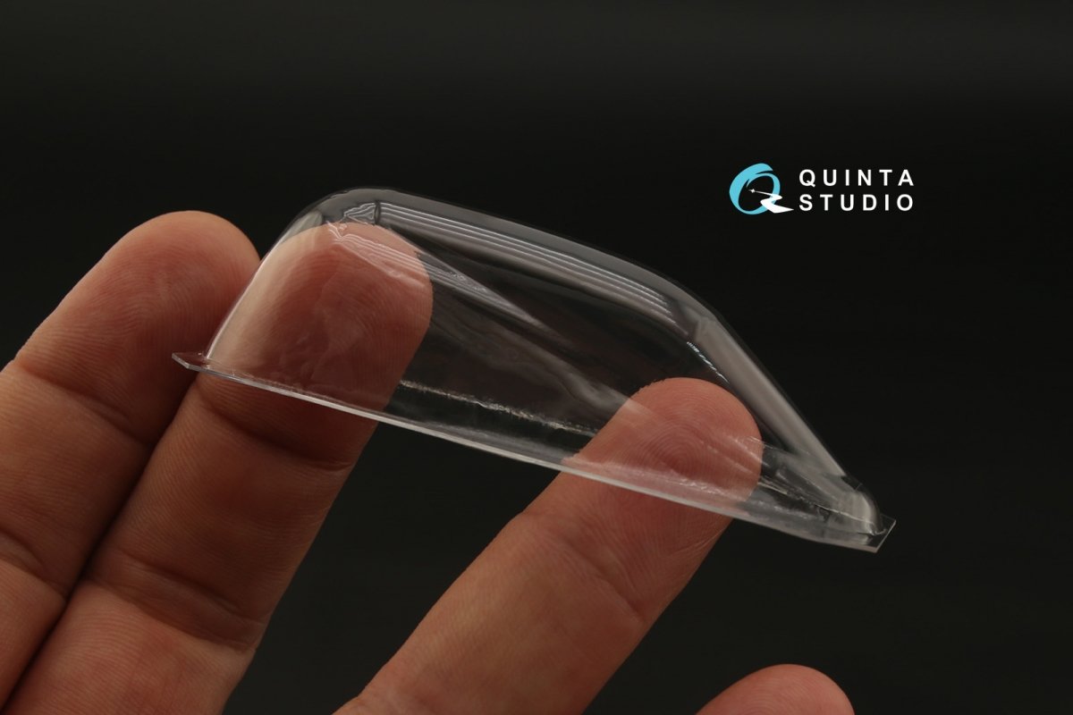 Quinta Studio QC48146 F-CK-1С vacuformed clear canopy (for AFV club kit) 1/48 – immagine 2