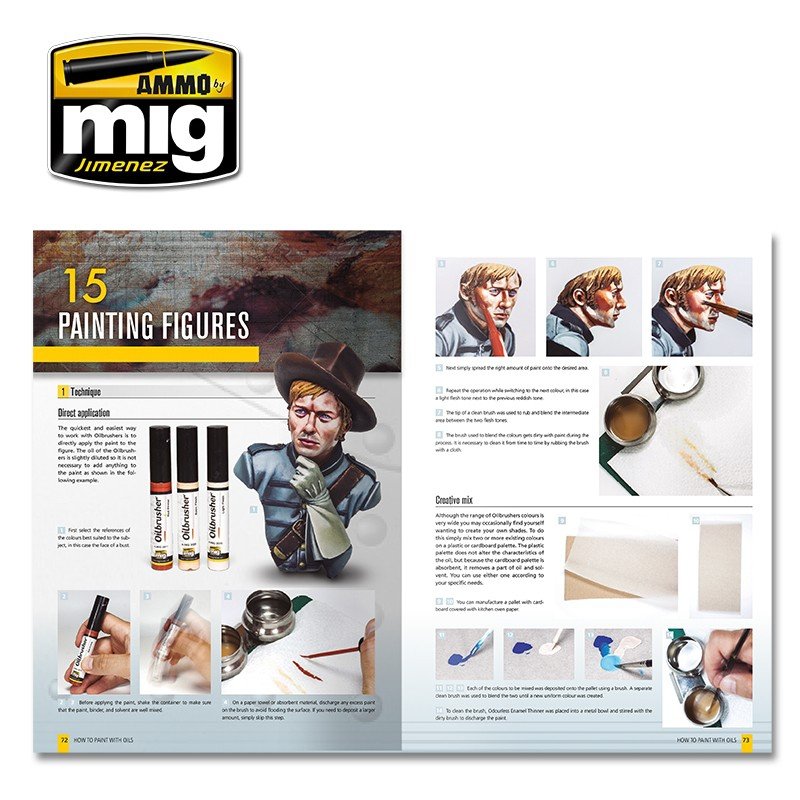 Ammo of Mig 6043 MODELLING GUIDE: HOW TO PAINT WITH OILS EN – immagine 9