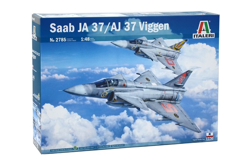 Italeri 2785 SAAB JA 37/AJ 37 VIGGEN 1/48