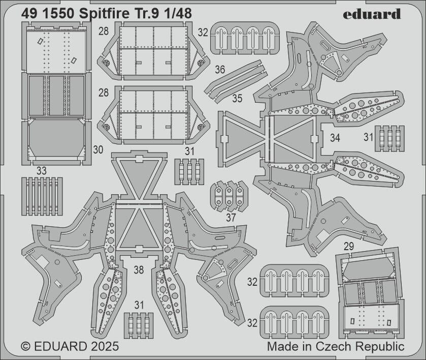 Eduard 491550 Spitfire Tr.9 AIRFIX 1/48