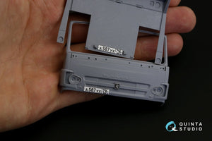 Quinta Studio QD35068 KAMAZ-43509 3D-Printed &amp;amp; coloured Interior on decal paper (Zvezda) 1/35 – imagen 3