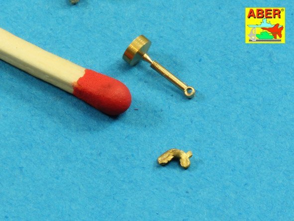 Écrous à oreilles Aber 16105 avec boulon tourné x 12 pièces 1/16 – image 3
