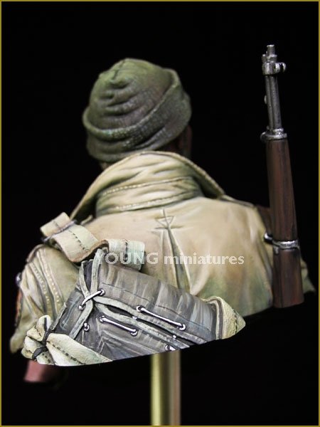 Young Miniatures YM1841 Parachutiste américain Seconde Guerre mondiale 17e division aéroportée 1/10 – image 3