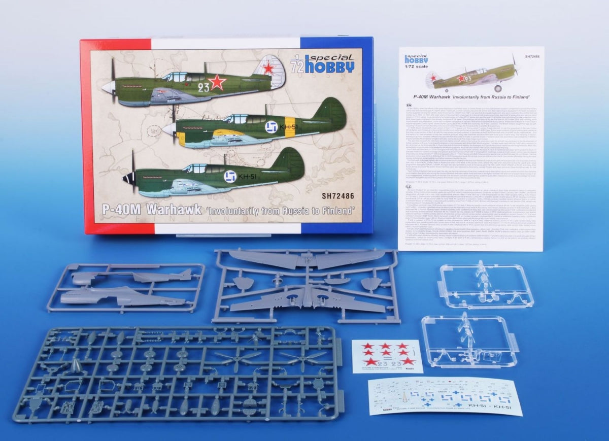 Special Hobby 72486 P-40M Warhawk « Involontairement de Russie en Finlande » 1/72 – image 2