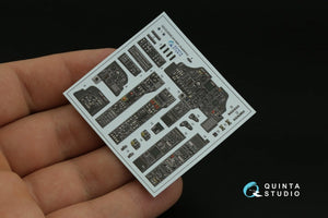 Quinta Studio QDS-35090 AH-64A 3D-Printed &amp;amp; coloured Interior on decal paper (Academy) (Small version) 1/35 – imagen 11