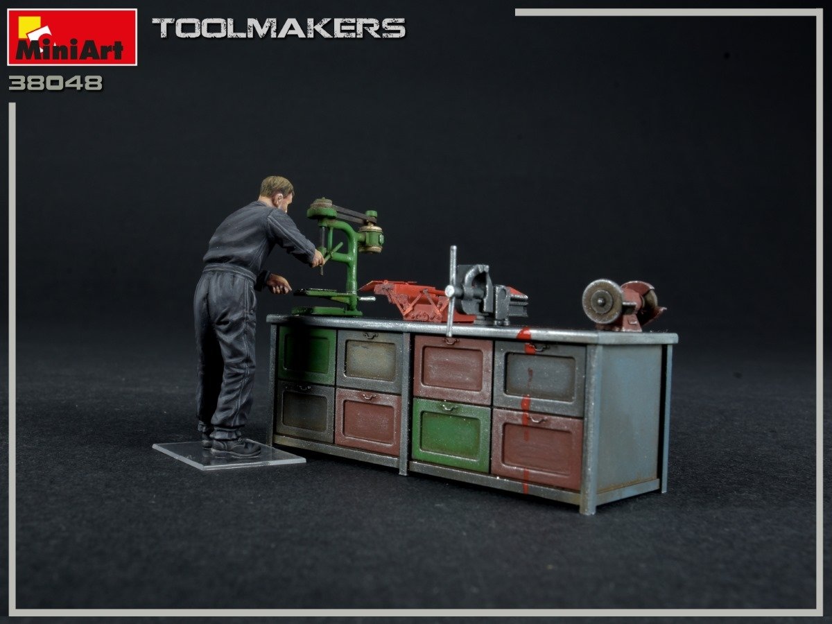 Miniart 38048 Toolmakers 1/35 – immagine 6