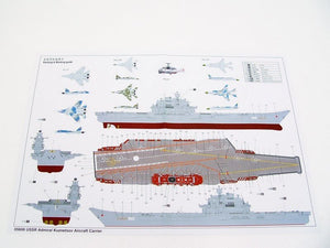 Trumpeter 05606 USSR Admiral Kuznetsov aircraft carrier 1/350 – Bild 14