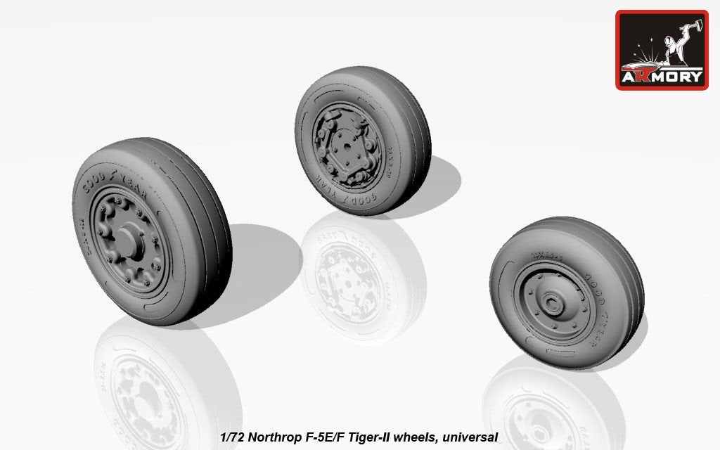 Armory Models AW72309 F-5E/F Tiger-II wheels 1/72