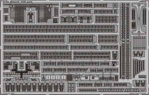 Eduard 53035 Bismarck 1/350 REVELL – imagen 3