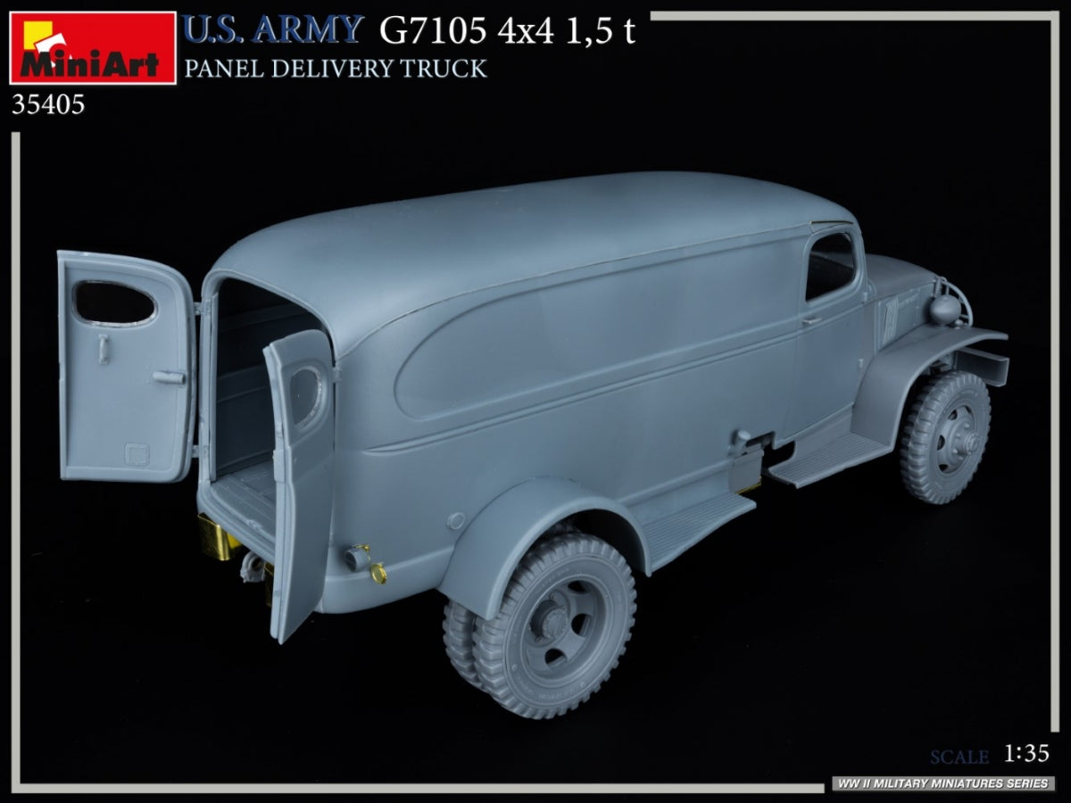 MiniArt 35405 U.S. ARMY G7105 4х4 1,5 t PANEL DELIVERY TRUCK 1/35 – immagine 11
