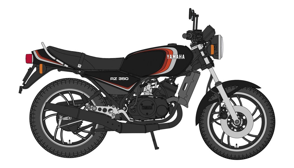 Hasegawa 21763 Yamaha RZ350 (4U0) (1982) Couleur noire 1/12  – image 2