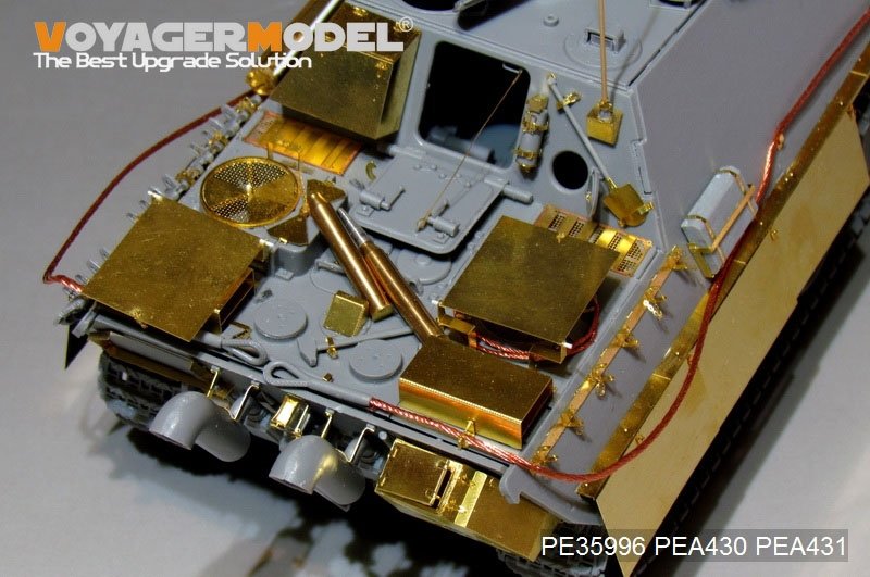 Voyager Model PEA431 WWII German Jagdpanther G2 AntiAircraft Armor Ver.2.0 (GP) 1/35 – Bild 2