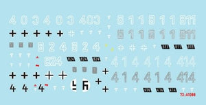 Star Decals 72-A1088 Panzer in the Desert # 5. PzKpfw IV Ausf D, D/E Hybrid, E and F1, in North Africa 1/72 – immagine 3