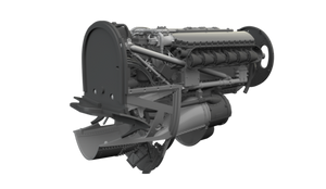 Eduard 6481211 Curtiss P-40 K - Engine Set Eduard Kits / 3D-Pritned 1/48