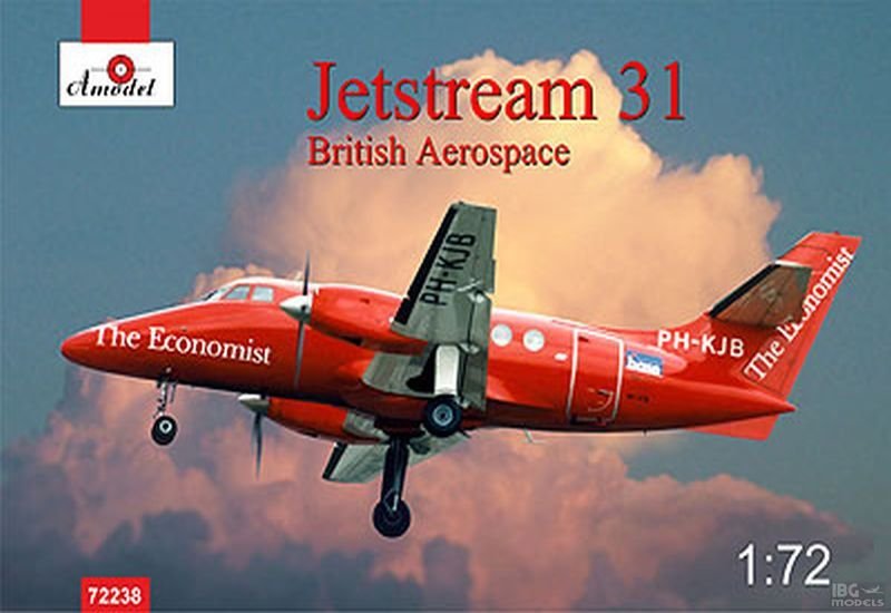 Maquette A-Model 72238 Jetstream 31 British Aerospace 1/72 